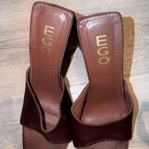 EGO Women's Dark Brown Heels